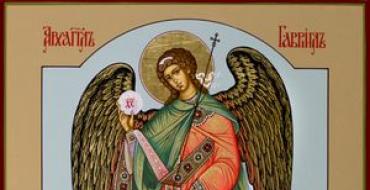 Gábriel arkangyal: ima, ikon, amiben az angyal segít Gábrielnek